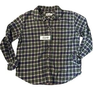 Alpine Design Women Plaid Flannel Long Sleeve Button Up Shirt Sz Small $48 MSRP